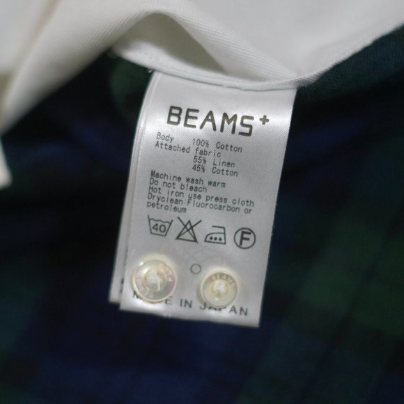 Beam Plus Hybrid Shirt/ Size M/ Made In Japan/ Fair Condition/ Designer - Picture 6 of 8